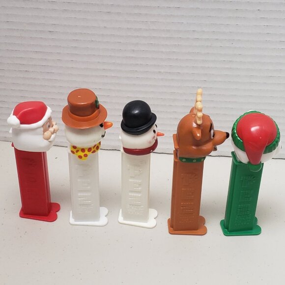 Pez Dispensers Christmas Set of 5 (Snowman, Santa, Reindeer, Polar Bear) - Picture 6 of 7
